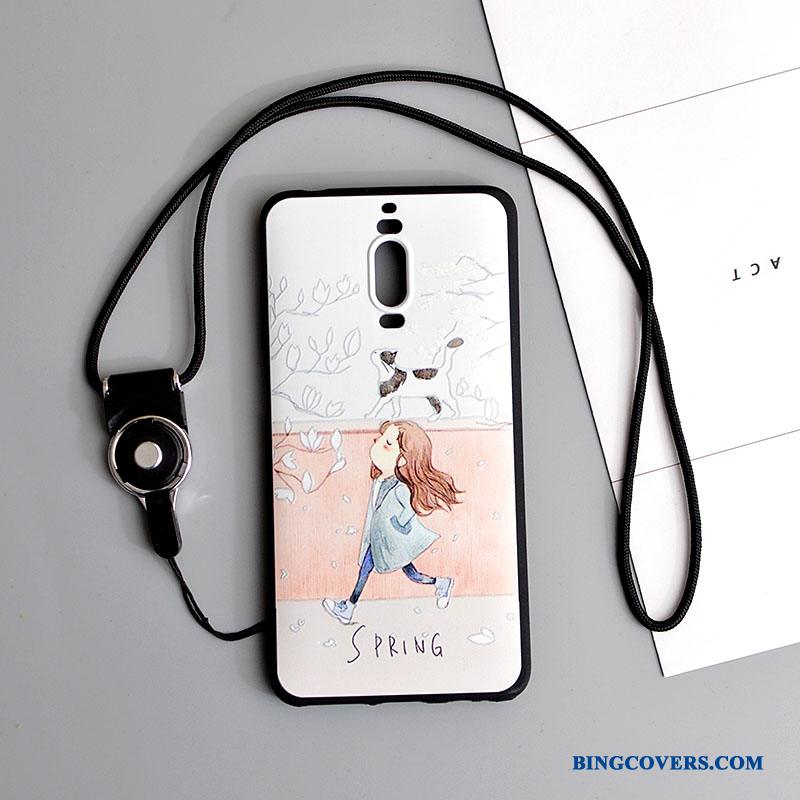 Huawei Mate 9 Pro Mobiltelefon Cover Cartoon Hængende Ornamenter Silikone Trend Etui