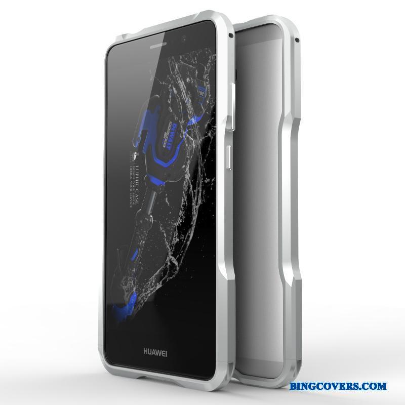 Huawei Mate 9 Ramme Metal Lyserød Etui Telefon Beskyttelse