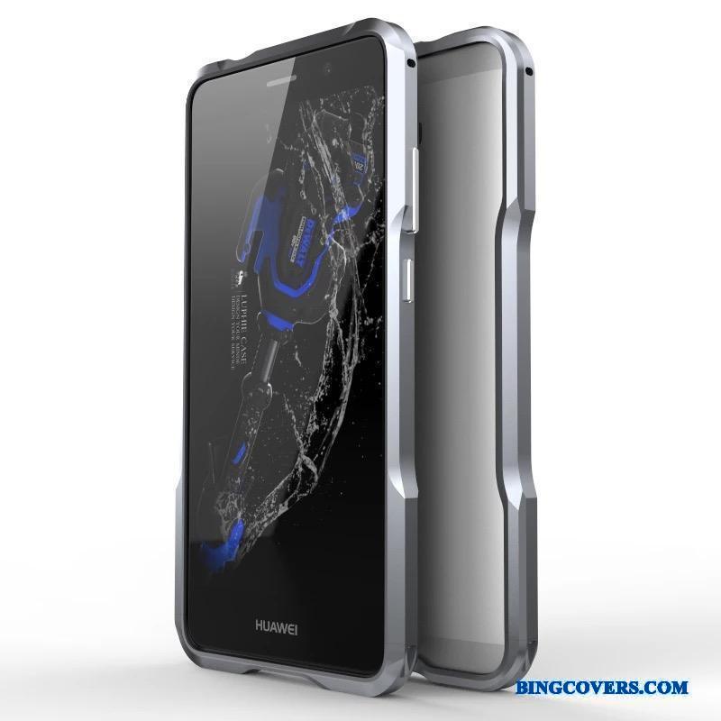 Huawei Mate 9 Rød Metal Beskyttelse Telefon Etui Ramme