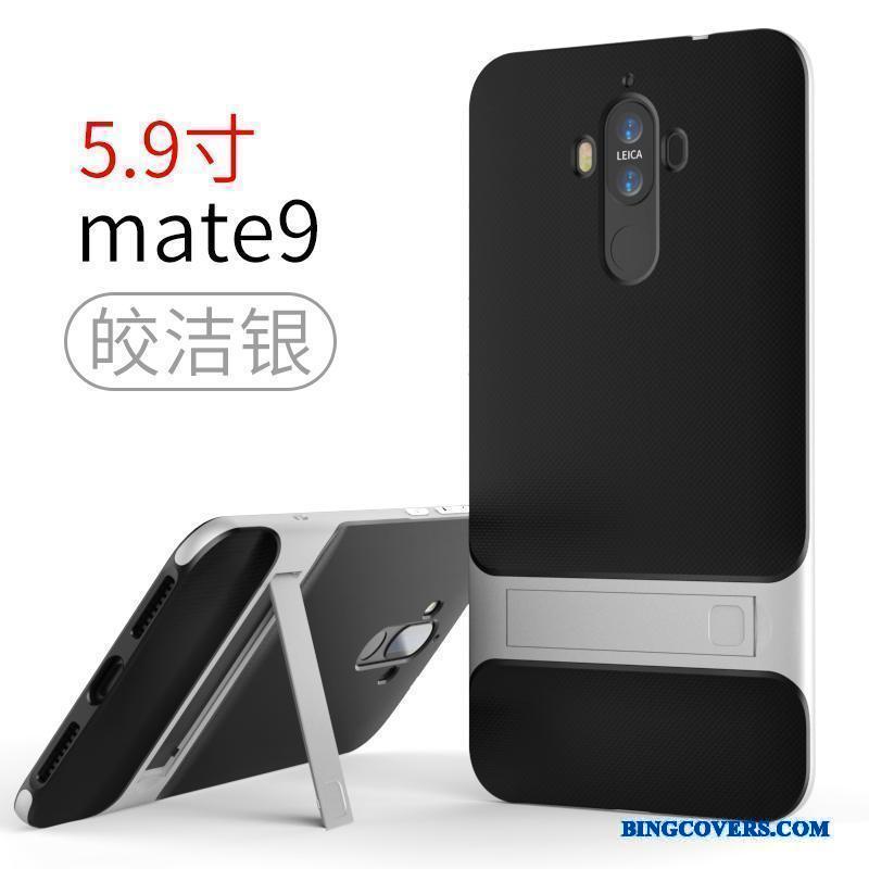 Huawei Mate 9 Simple Silikone Lyseblå Anti-fald Telefon Etui