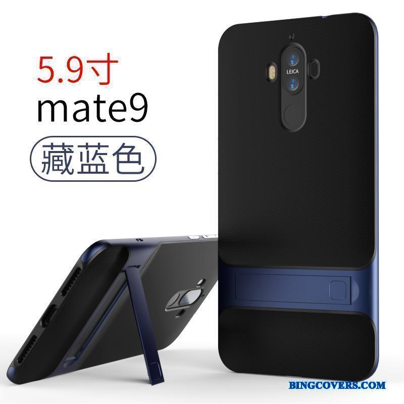 Huawei Mate 9 Simple Silikone Lyseblå Anti-fald Telefon Etui