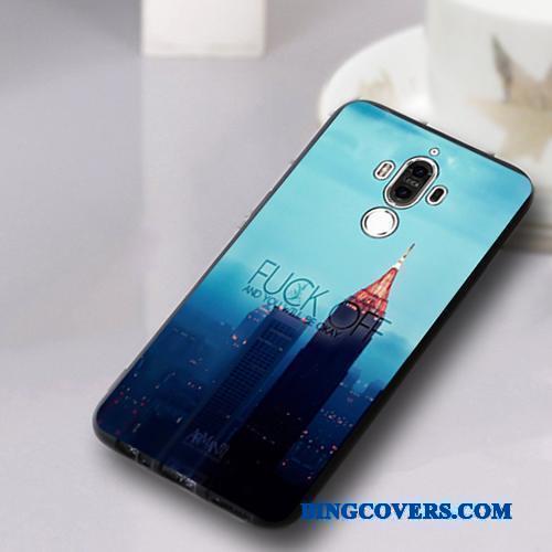 Huawei Mate 9 Telefon Etui Af Personlighed Alt Inklusive Beskyttelse Silikone Blød Hængende Ornamenter