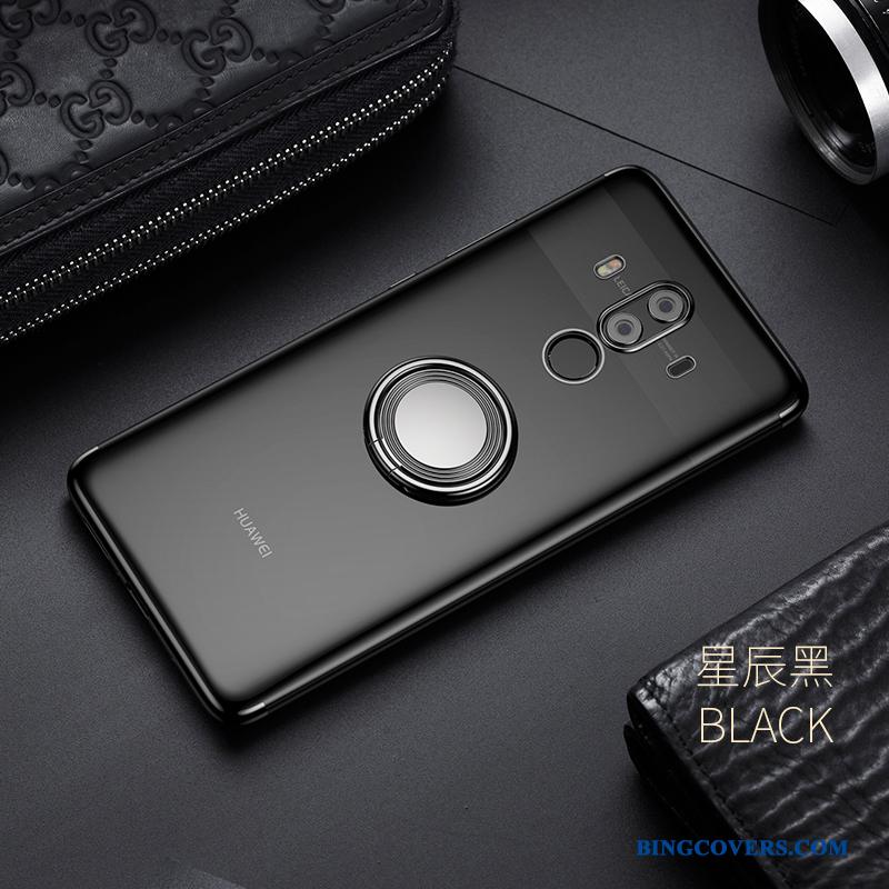 Huawei Mate 9 Telefon Etui Guld Cover Gennemsigtig Anti-fald Trendy Silikone