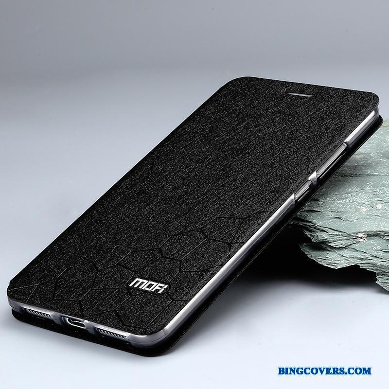 Huawei Mate 9 Telefon Etui Silikone Folio Beskyttelse Hvid Anti-fald Lædertaske