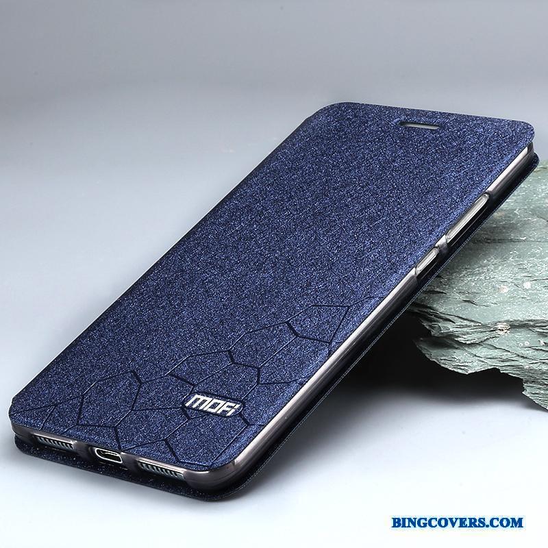 Huawei Mate 9 Telefon Etui Silikone Folio Beskyttelse Hvid Anti-fald Lædertaske