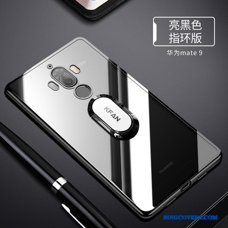 Huawei Mate 9 Trend Sølv Cover Etui Gennemsigtig Silikone Blød