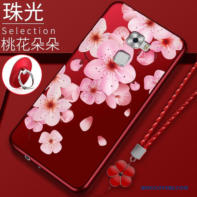 Huawei Mate S Anti-fald Etui Cover Blød Beskyttelse Sort Telefon