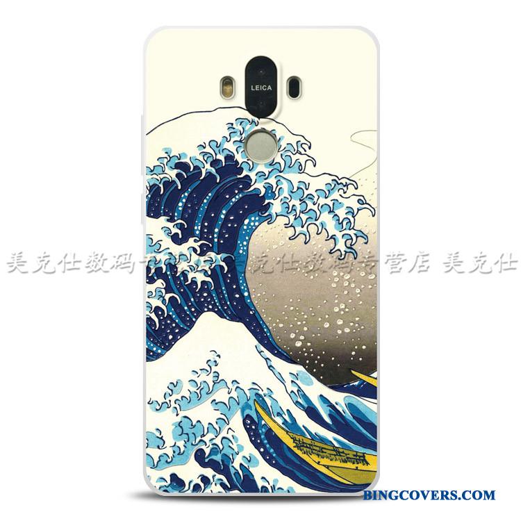 Huawei Mate S Relief Beskyttelse Cover Blød Telefon Etui Gul Silikone