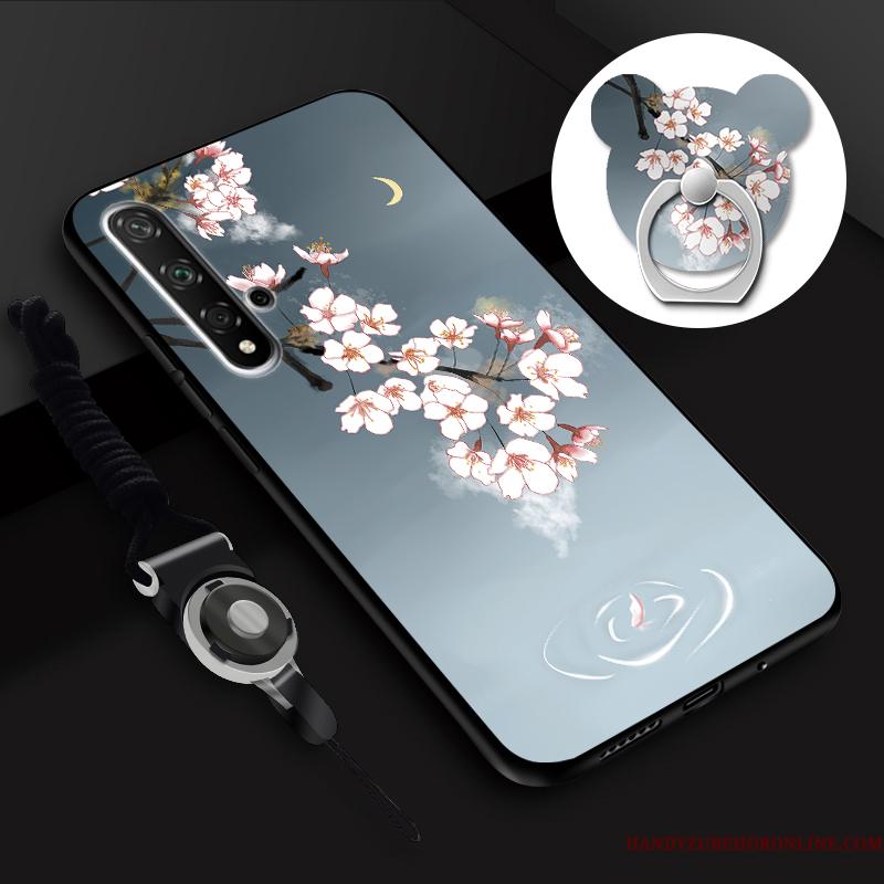 Huawei Nova 5t Beskyttelse Blå Telefon Etui Cover Silikone