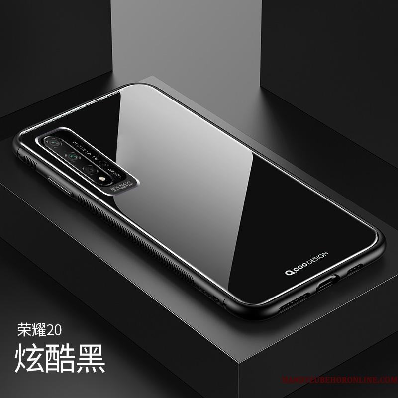 Huawei Nova 5t Simple Gul Elskeren Telefon Etui Net Red Anti-fald Trendy