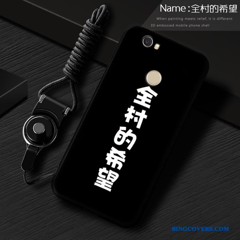 Huawei Nova Etui Anti-fald Cover Mobiltelefon Rød Blød Kreativ Trend