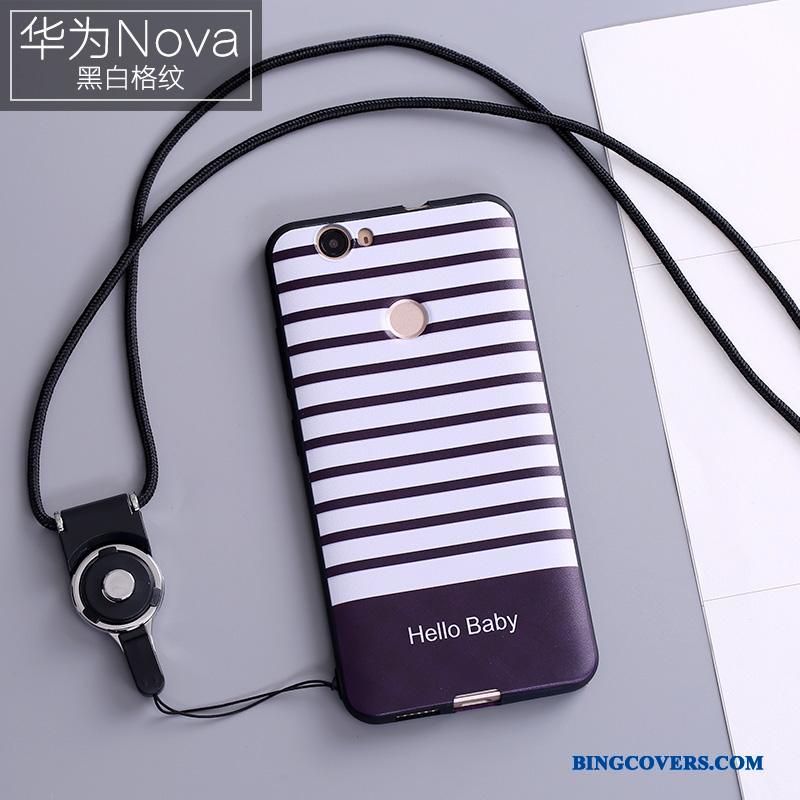 Huawei Nova Silikone Beskyttelse Etui Mobiltelefon Cover Farve Telefon