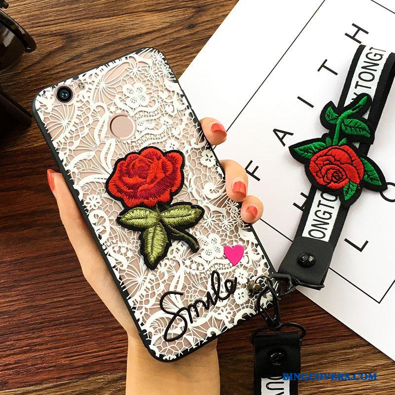 Huawei Nova Ungdom Hængende Ornamenter Trend Telefon Etui Cover Beskyttelse Blomster