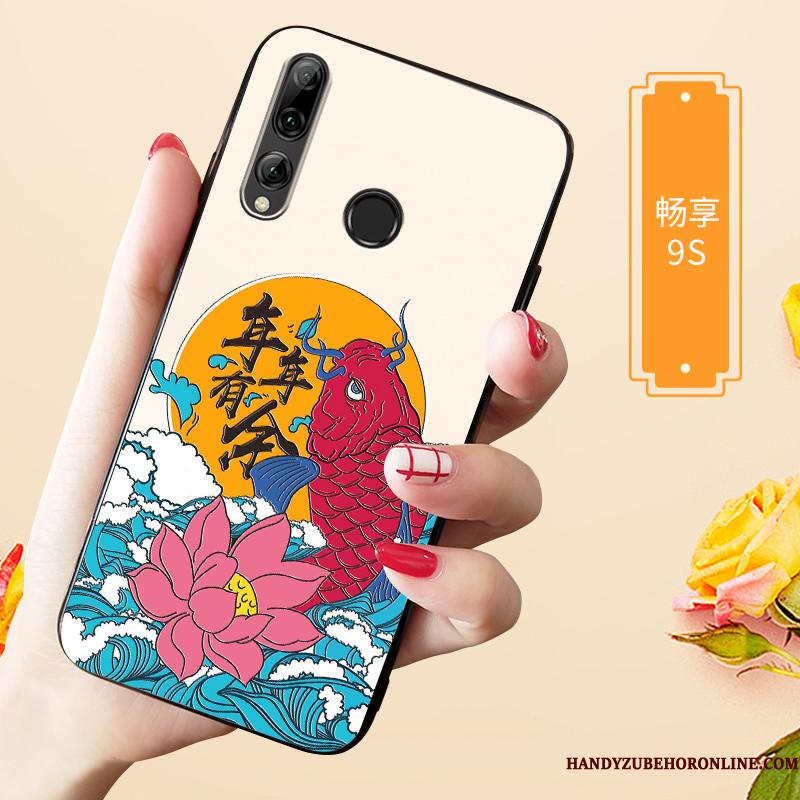 Huawei P Smart+ 2019 Af Personlighed Etui Nubuck Anti-fald Beskyttelse Ny Kreativ