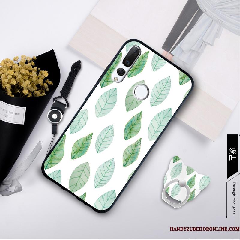 Huawei P Smart+ 2019 Blød Grøn Hængende Ornamenter Cover Telefon Etui Ny