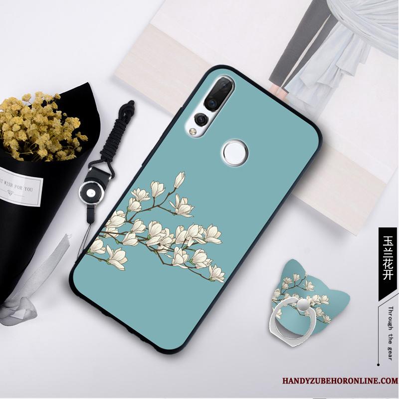 Huawei P Smart+ 2019 Blød Grøn Hængende Ornamenter Cover Telefon Etui Ny