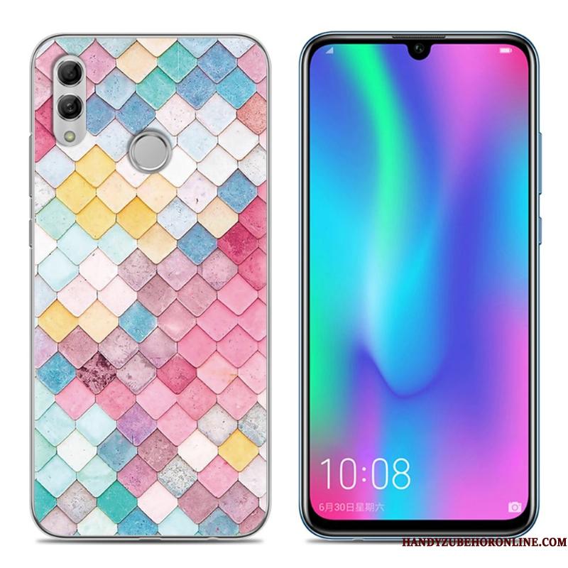 Huawei P Smart 2019 Blød Lilla Ungdom Mobiltelefon Cover Telefon Etui