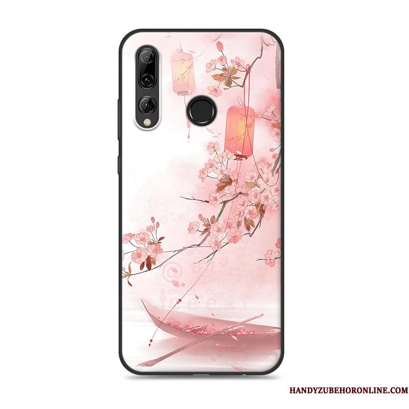 Huawei P Smart+ 2019 Etui Blød Af Personlighed Anti-fald Grøn Cover Silikone Frisk