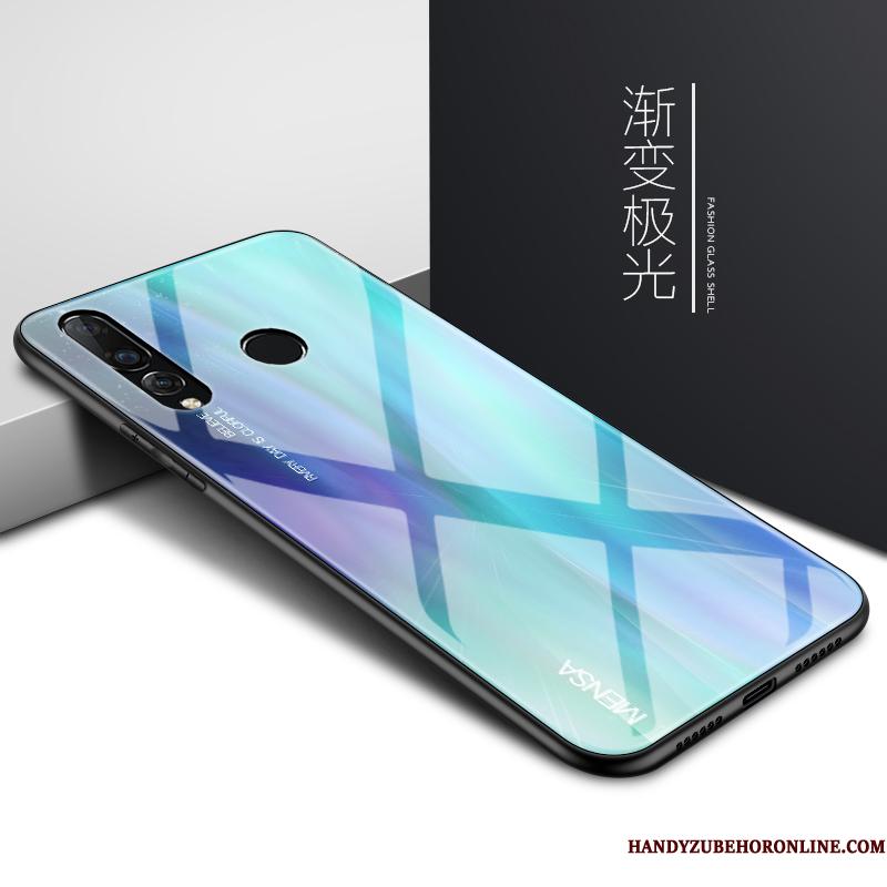 Huawei P Smart+ 2019 Etui Farve Rotte Glas Af Personlighed Alt Inklusive Trend Beskyttelse