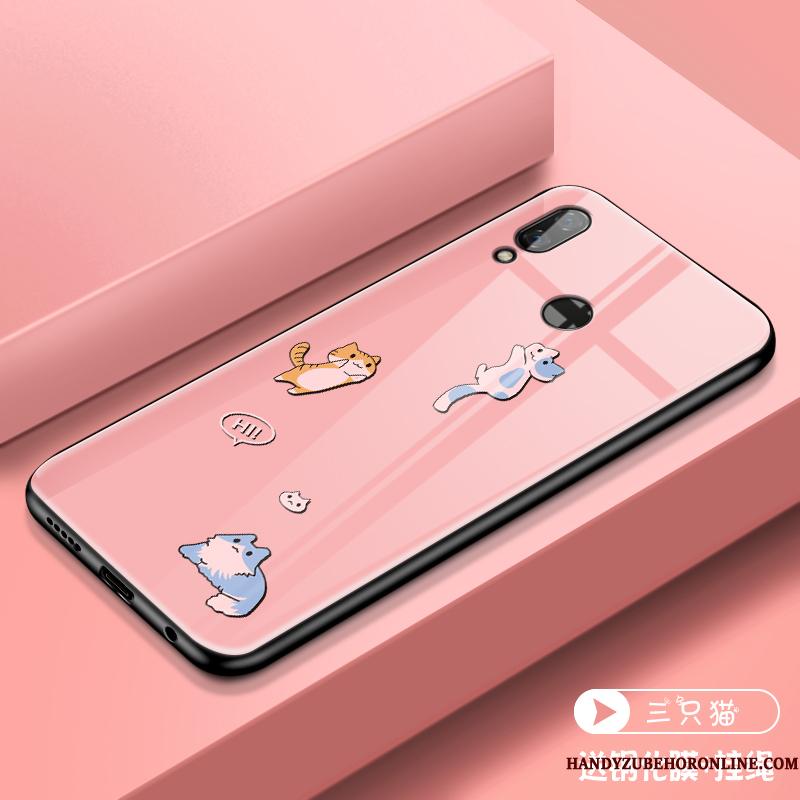Huawei P Smart 2019 Glas Smuk Hård Alt Inklusive Trend Telefon Etui Af Personlighed