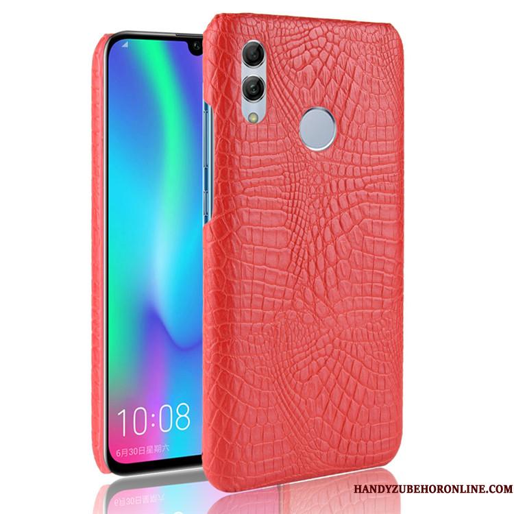 Huawei P Smart 2019 Krokodille Mønster Anti-fald Kreativ Business Grøn Telefon Etui