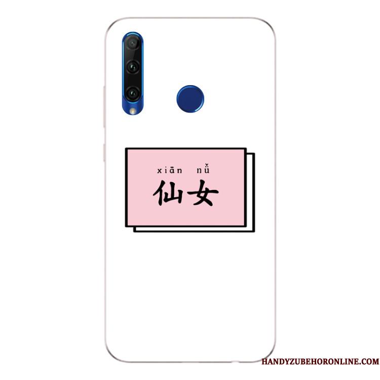 Huawei P Smart+ 2019 Mønster Anti-fald Blød Silikone Alt Inklusive Etui Telefon