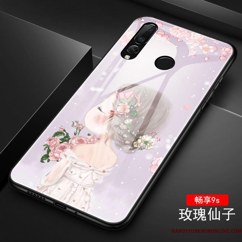Huawei P Smart+ 2019 Telefon Etui Cover Beskyttelse Anti-fald Mobiltelefon Net Red Hængende Ornamenter