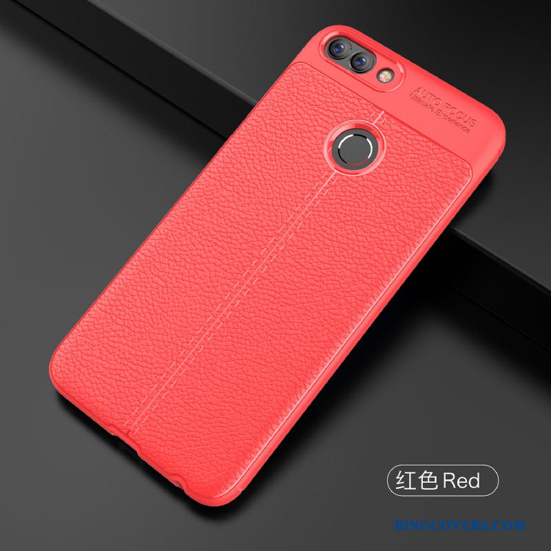 Huawei P Smart Alt Inklusive Blød Cover Telefon Etui Blå Anti-fald Silikone