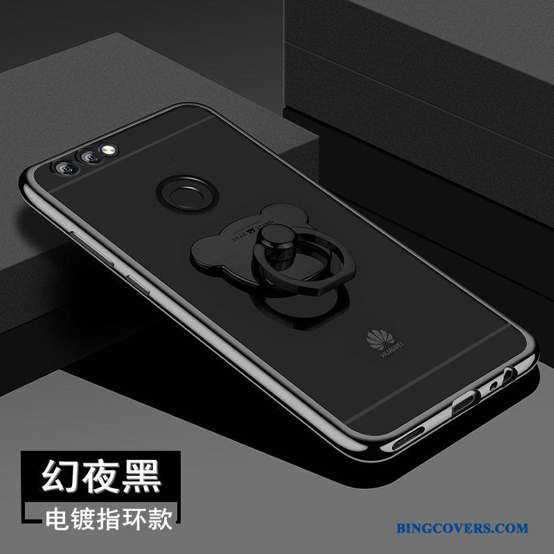 Huawei P Smart Blød Blå Beskyttelse Telefon Etui Gennemsigtig Cover Silikone