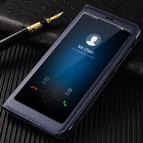Huawei P Smart Clamshell Rosa Guld Alt Inklusive Cover Beskyttelse Telefon Etui Vinduer