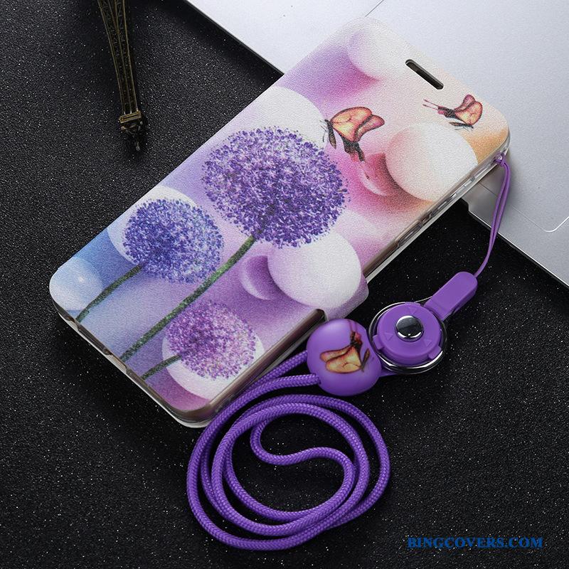 Huawei P Smart Lædertaske Cover Telefon Etui Folio Anti-fald Beskyttelse Farve