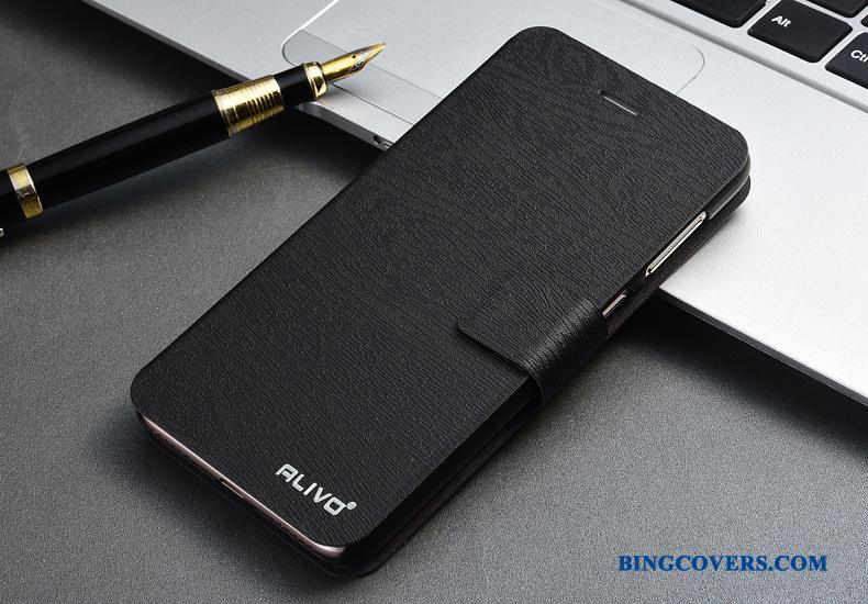 Huawei P Smart Lædertaske Cyan Beskyttelse Telefon Etui Clamshell