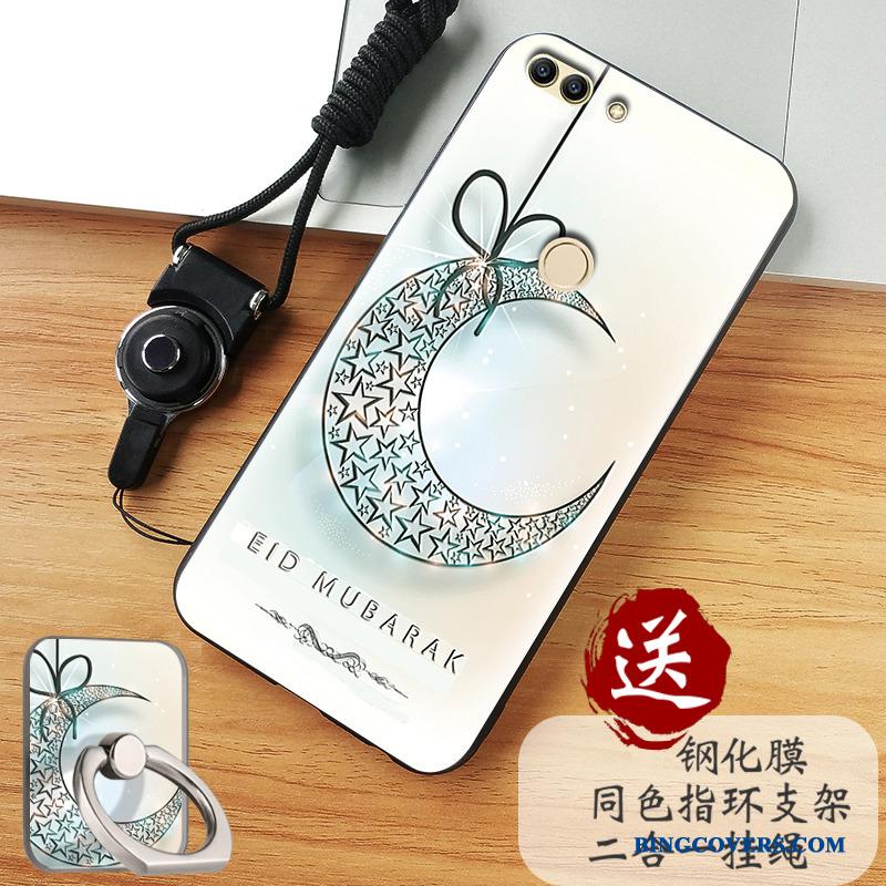 Huawei P Smart Nubuck Anti-fald Silikone Alt Inklusive Etui Telefon Beskyttelse