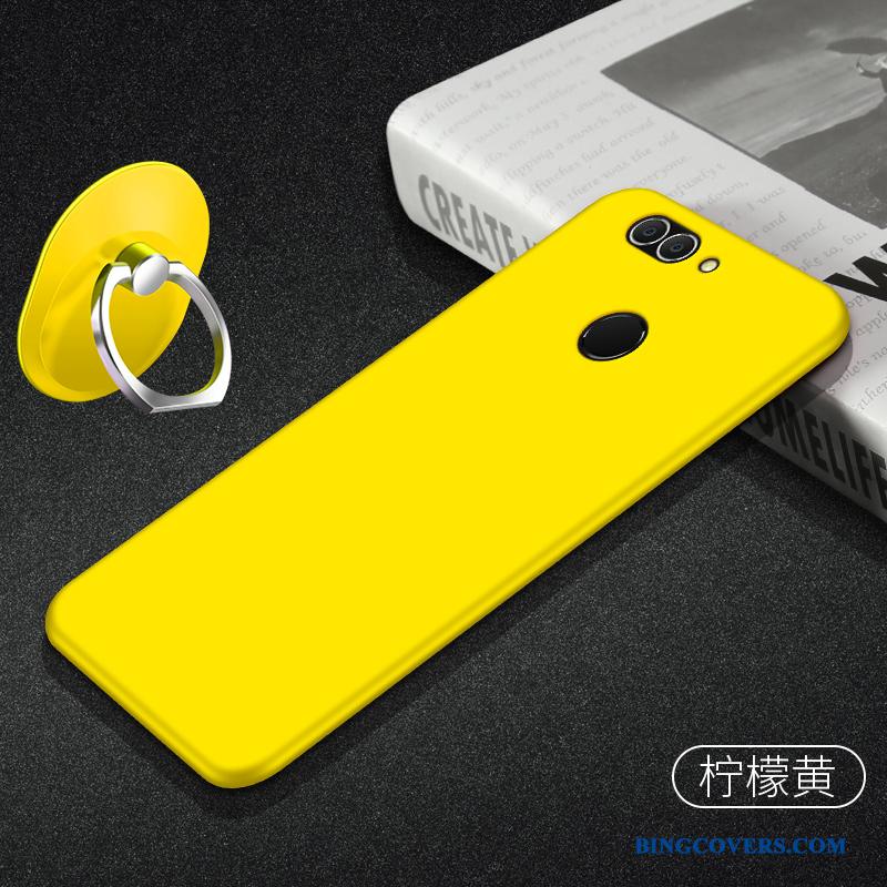 Huawei P Smart Silikone Let Tynd Trend Nubuck Telefon Etui Alt Inklusive Beskyttelse