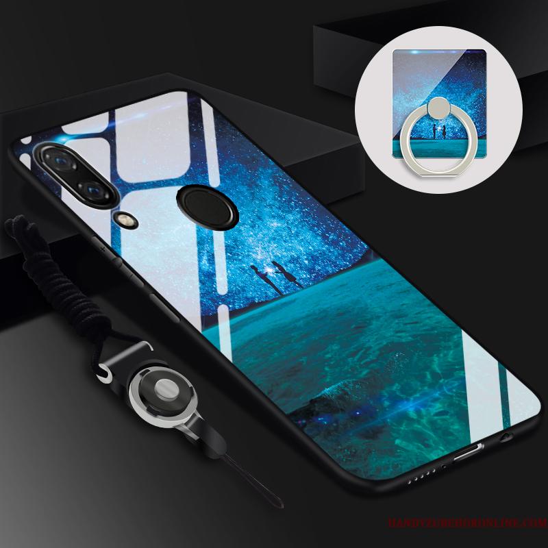 Huawei P Smart+ Silikone Telefon Etui Alt Inklusive Anti-fald Beskyttelse Skærmbeskyttelse Cartoon