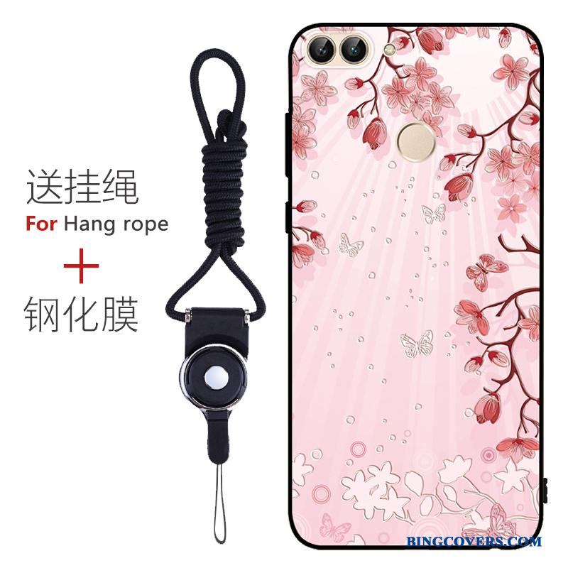Huawei P Smart Telefon Etui Nubuck Farve Tilpas Beskyttelse Cover Mønster