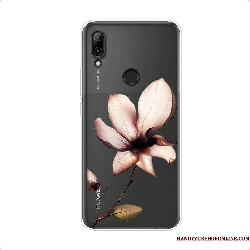 Huawei P Smart Z Blød Sommerfugl Blomster Telefon Etui Anti-fald Cover Alt Inklusive Silikone