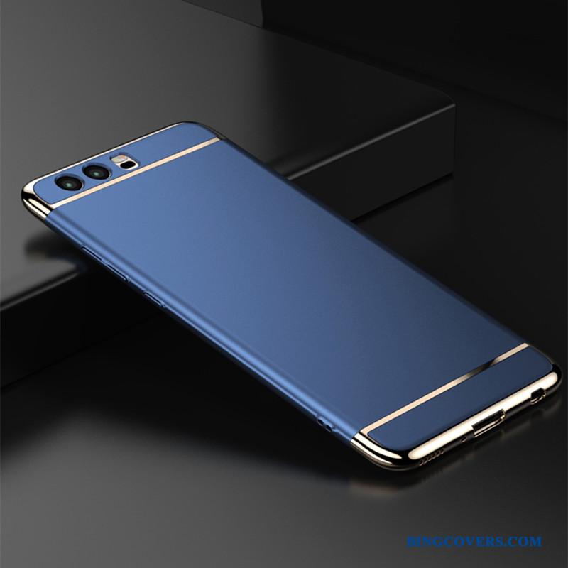 Huawei P10 Alt Inklusive Telefon Etui Anti-fald Hård Beskyttelse Sølv Cover