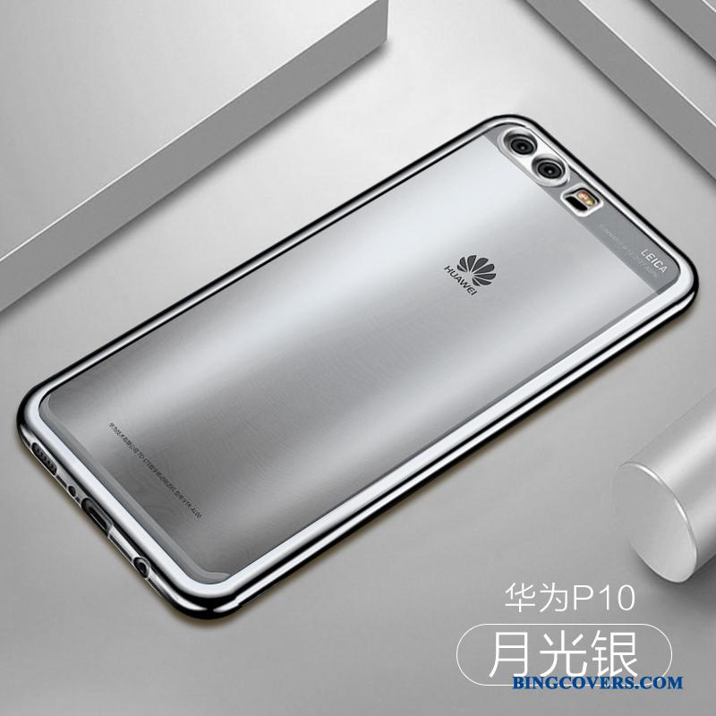 Huawei P10 Anti-fald Beskyttelse Blød Alt Inklusive Telefon Etui Belægning Rosa Guld