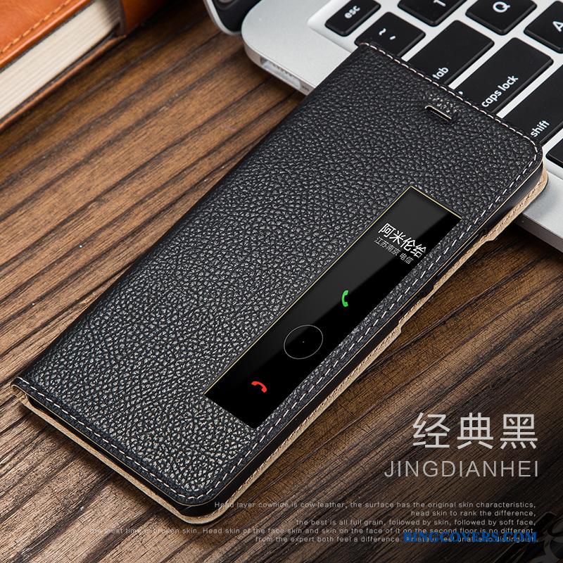 Huawei P10 Anti-fald Folio Lædertaske Alt Inklusive Beskyttelse Cover Telefon Etui