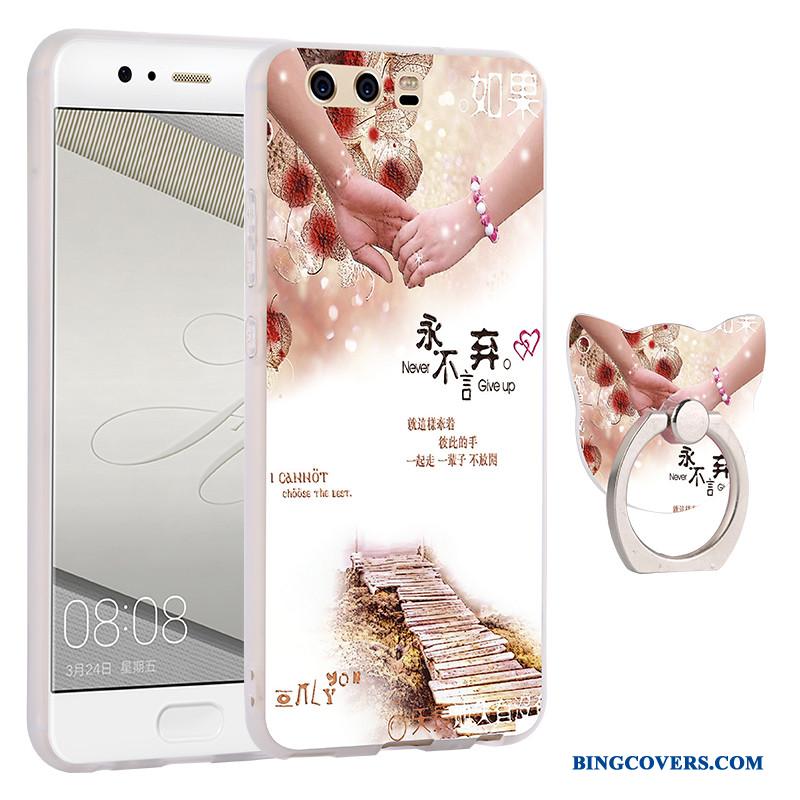 Huawei P10 Beskyttelse Silikone Etui Telefon Blød Cover Nubuck