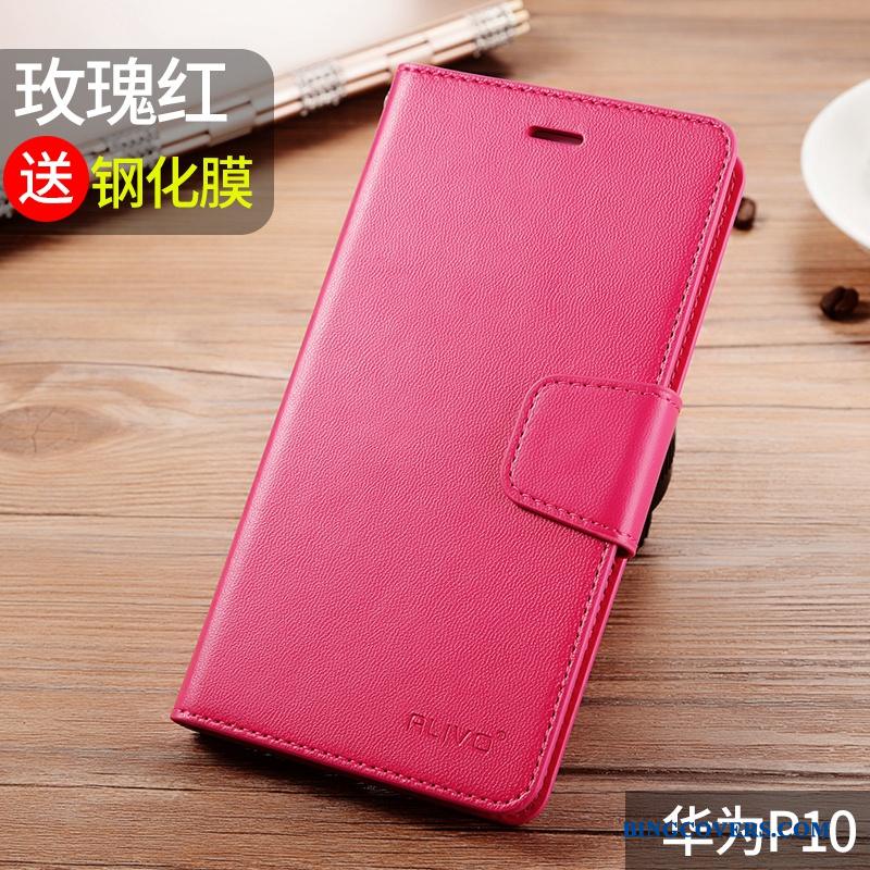 Huawei P10 Blød Telefon Etui Beskyttelse Farve Lædertaske Cover Silikone-etui
