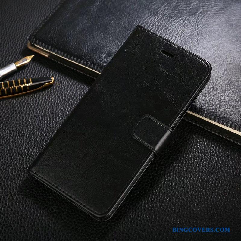 Huawei P10 Cover Clamshell Lyseblå Ægte Læder Anti-fald Blød Telefon Etui