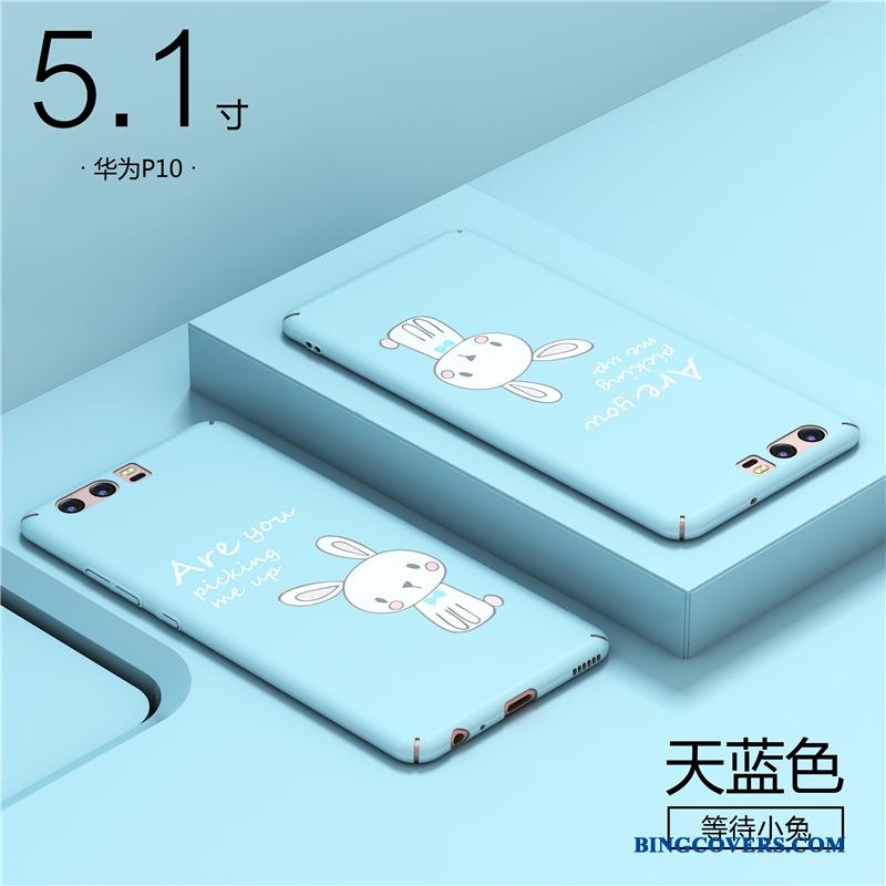 Huawei P10 Etui Nubuck Trend Gul Beskyttelse Cover Mobiltelefon Alt Inklusive
