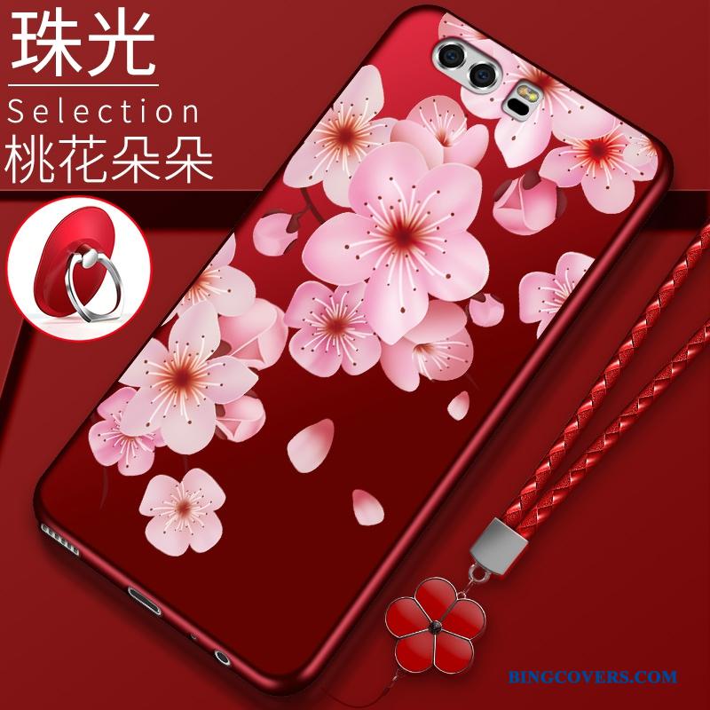 Huawei P10 Etui Sort Trend Kreativ Beskyttelse Anti-fald Cover Ny