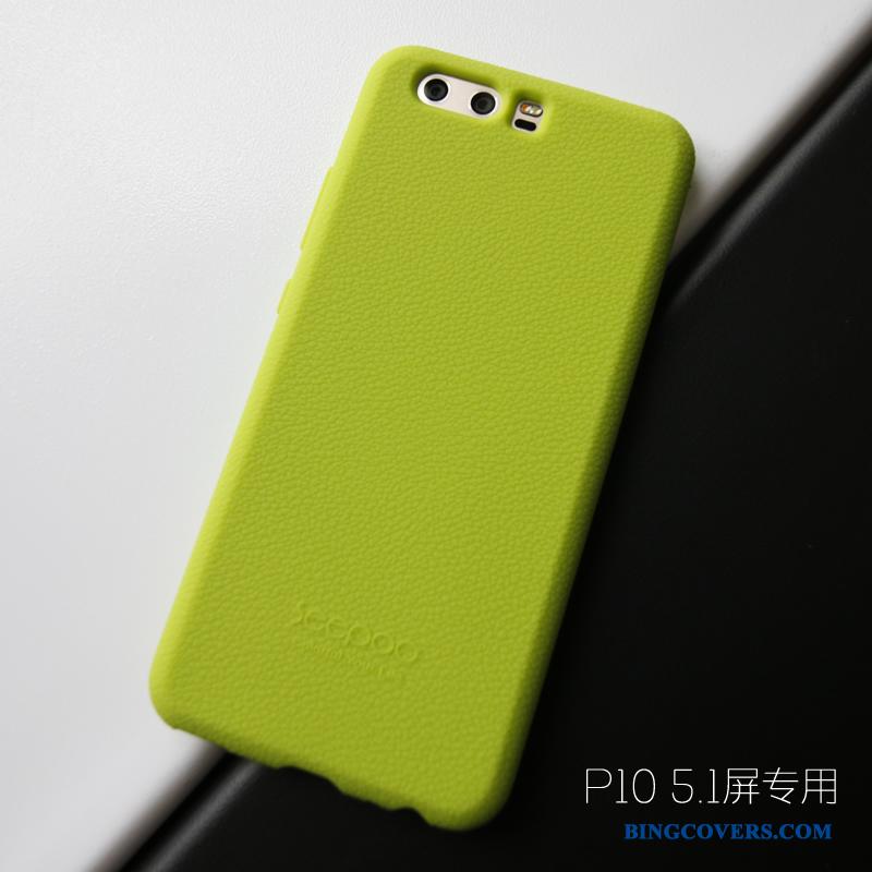 Huawei P10 Klud Anti-fald Telefon Etui Beskyttelse Orange Alt Inklusive Cover