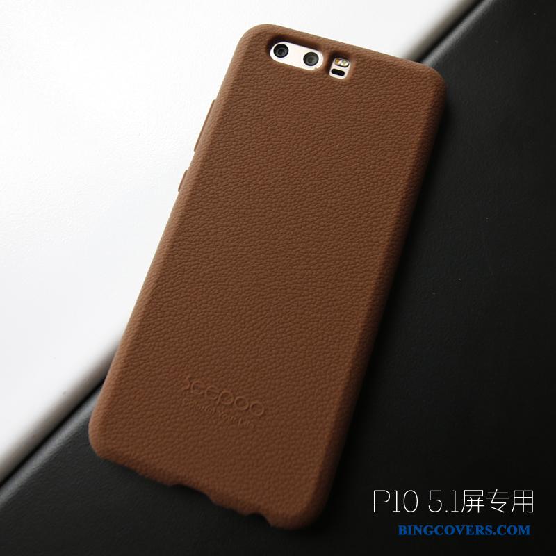 Huawei P10 Klud Anti-fald Telefon Etui Beskyttelse Orange Alt Inklusive Cover