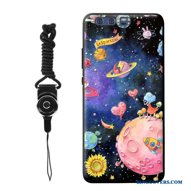 Huawei P10 Lite Beskyttelse Cover Kreativ Elskeren Universe Simple Telefon Etui