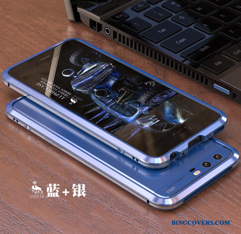 Huawei P10 Lite Etui Ungdom Grøn Beskyttelse Metal Cover Telefon