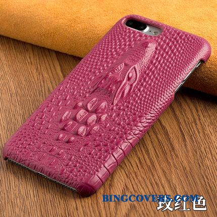 Huawei P10 Lite Ægte Læder Telefon Etui Vintage Beskyttelse Dragon Cover Anti-fald